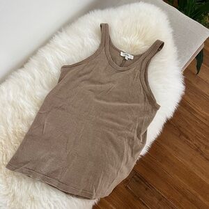 Brown Ozma of California Tank Top Size XS